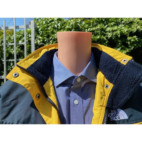 The North Face Vintage Gore Tex Jacket Men’s L Classic Summit Yellow Made In USA - Picture 13 of 15
